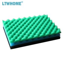 Calentamiento Ltwhome Fish Pond Filter Filter Sponge Set 17 "x 11" Media