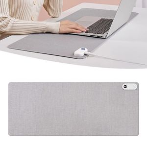 Tapis de souris chauffant avec affichage numérique, tapis de souris étanche à chauffage rapide pour PC portable et ordinateurs portables 240105