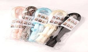 Heatless krullende staaf hoofdband geen warmte krullen lint haarrollen slapen zachte hoofdband haar krullen diy haarstyling gereedschap 5 pc's J7963622