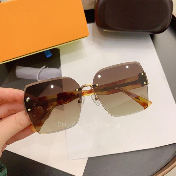 Gafas de sol heatwave, nuevas gafas de sol para mujer, gafas de sol súper transparentes con placa de nailon para pierna, lentes HD para mujer, 3 colores opcionales