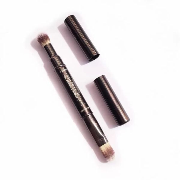 Heavenly Luxe Dual Airbrush Concealer Pinceau de Maquillage 2 Double Extrémité Rétractable Eye Nose Shadow Crème Liquide Cosmétiques Beauté Outil ePacket