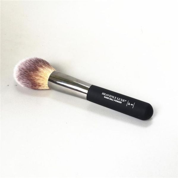 Brosse en poudre à boule de baguette paradisiaque 8 brosse de radiance inclinée 10 Brosse de visage de cheveux doux effilé Brosse de maquillage de beauté Blender9151421