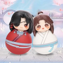 Funcionarios celestiales Bendición Tumbler Caja ciega Tian Guan Ci Fu Anime Xie Lian Hua Cheng Misterious Surprise Toy Figura Doll Gift 240510