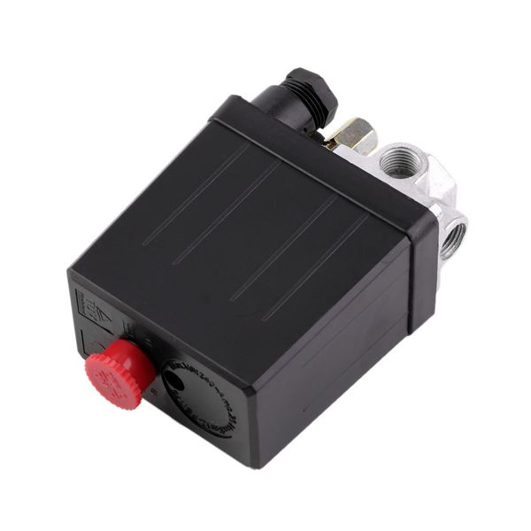 Válvula de control del interruptor de presión del compresor de aire de servicio pesado 90 PSI -120 PSI B00464