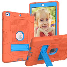 Heavy Duty Case voor iPad 9,7 inch 5e/6e generatie Robuust Hybrid Armor Shockproof Tablet Tablet Cover (B3)