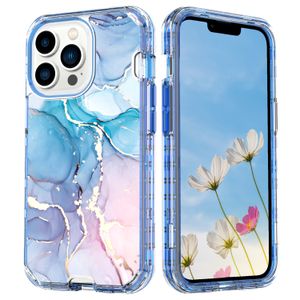 Fundas de teléfono fuertes IMD de mármol de lujo resistentes para iPhone 15 14 13 12 11 Pro Max XR XS 8 7 6 plus