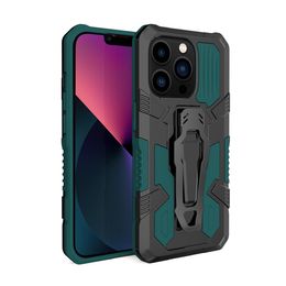 Heavy Duty Multifunction Phone Cases voor Oppo Realme C35 9i C31 9 Pro A57 C30 Shockproof Belt Clip Cover D1