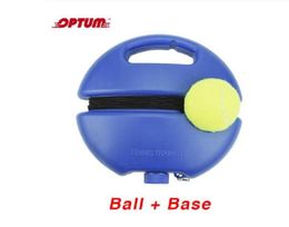 Zware Tennis Training Tool Oefening Tennisbal Sport Zelfstudie Rebound Bal Met Tennis Trainer Plint Sparring Device3693071
