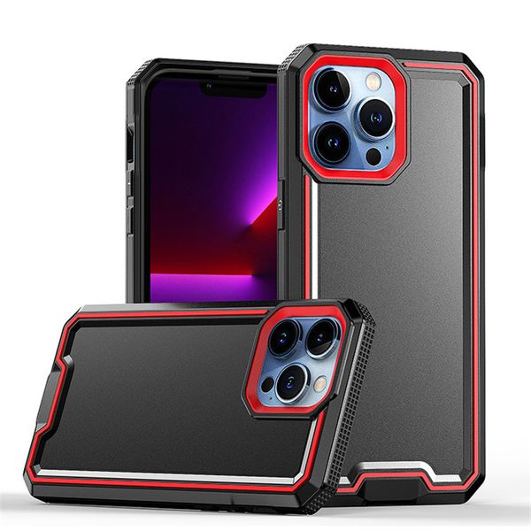 Fundas para teléfono con armadura resistente y resistente para iPhone 15 Pro Max Samsung Galaxy S24 Ultra Plus A35 Moto G Play Power 2024 Cubiertas resistentes a prueba de golpes