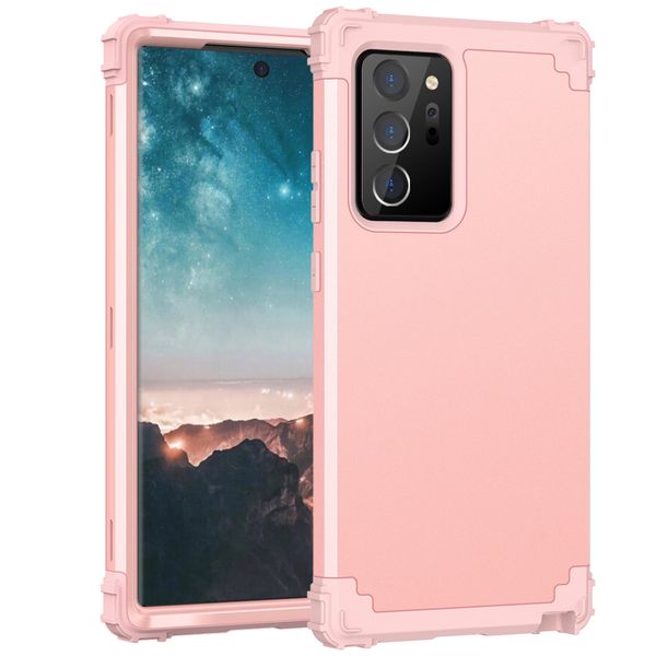 Coques antichoc robustes et robustes pour Samsung Galaxy S8 S9 S10 S20 Plus S21 FE 5G Note 8 9 10 20 Ultra Back Cover