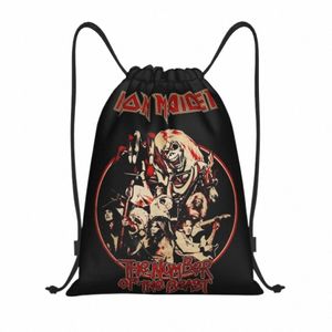 HEAD METAL Maidens Pop Rock IR TRACKSTRING BACKPACK SPORTS SAC SAC POUR HOMMES FEMMES SHOP SACKPACK L7OP #