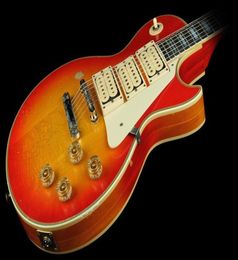 Heavy Relic Ace Frehley Budokan Heritage Cherry Sunburst Agent Electric Guitar 3 Pickups Top Selling9967808