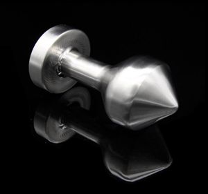 Pesado de acero inoxidable Anal Butt Plug Metal Anus Bead Masturbación Masajeador en juegos para adultos Juguetes sexuales eróticos para mujeres Hombres Gay La mejor calidad