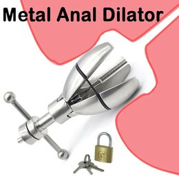 Plug anal lourd en acier inoxydable, dilatateur de vagin anal, anus Eapander, jeux BDSM pour adultes, produits érotiques, jouets sexuels pour hommes, femmes, couples 240105