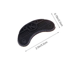 Plaques de talon 20pcs Chaussure anti-skid Talons Taps Repair Pad Remplacement Plaques d'orteil pour chaussures (noir)