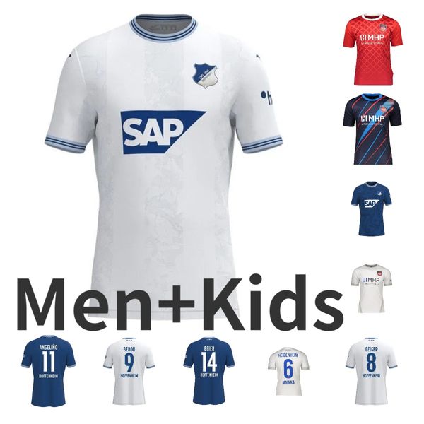 Heidenheim 1846 maillots de football TSG Hoffenheim 23 24 BRUUN LARSEN maillots de football 2023 2024 Kramaric GEORGINIO BAUMGARTNER BEBOU MAINKA BUSCH SESSA BESTE uniformes X
