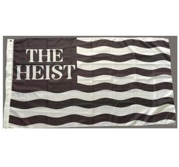 Heist Stripe 3x5ft Flags 100D Polyester Bannines Outdoor Couleur vive haute qualité avec deux œillets en laiton9687209