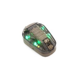 Hel Star 6 GenIII Green Light IR Strobe Light Casque militaire Lampe de survie