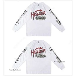 Hell Star Hoodie Mens Outdoor Tracks Course Designer Sweatshirts Sweatshirts High Street Tide Hip Hop Womens Hellstar Long Manchers Pulls Hell Star Star Shoody 8363