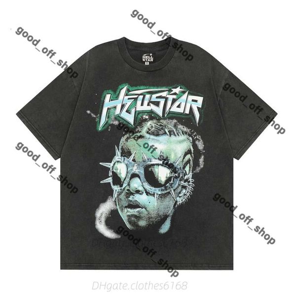 Hell Star Shirt Designer Shirt Helstar Men Men Shirt Woman Fashion Marque Tshirt Dark Shirt Polo Y2k Casual Short Sports Shirt High Street Hellstar Shorts 587