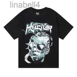 Hell Star T-shirt Mens T-shirt Designer T-shirts Shirts For Man Summer Fashion Fashion High Quality Hip Hop Street Brand Vêtements avec lettre SXL 202 WMM8