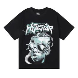 Camiseta de la estrella del infierno para hombres Tamisones de diseñadores camisetas para el hombre de verano