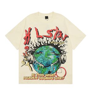 Hell T-shirt Mens T-shirt Designer T-shirts Shirts For Man Summer Fashion High Quality Hop Street Brand Clothing avec lettre d'impression S-XLCR5Q