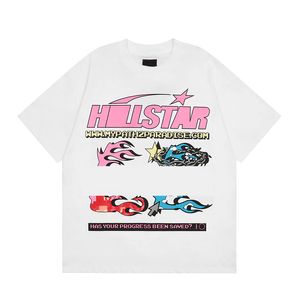 Hell T-shirt Mens T-shirt Designer T-shirts Shirts For Man Summer Fashion High Quality Street Brand Street With Letter Printing S-XLH5O9