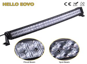 HELLO EOVO Barra de luz LED curvada 5D de 32 pulgadas para indicadores de trabajo, conducción todoterreno, barco, coche, Tractor, camión, 4x4, SUV, ATV, 12V, 24V, 8564194