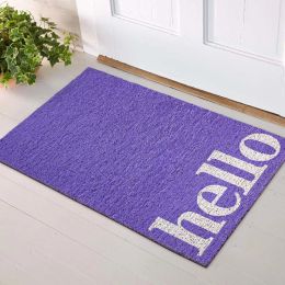 Hallo moderne PVC Entry Door Mat veranda Tapijten Verfrissende Gemakkelijke zorg zonder slip zijdering Mat Badkamer Matten Verwijder Mudmat