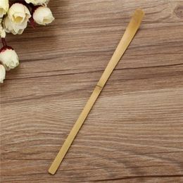 Halloyoung 17cm handgemaakte bamboe matcha thee scoop retro Japanse groene thee ceremonie matcha scoop thee sticks tool voorkeur