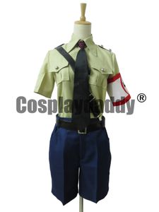 Hellsing Herushingu Schrodinger Cosplay Kostuum aangepast