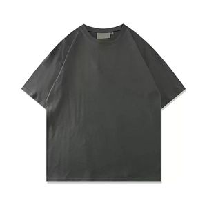 Diseñador camisetas hombres Tees Loose High Street Thirth Rapper Wash Gray Craft pesado Unisex Camina corta Mujeres Exteriores Camisetas Tops Asiático S-XL