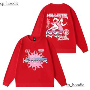 Hellstar Designer Holdie Men Womens Hell Star American Printing Brand Sweatershirt Capucha de manga larga Palabresas Hip Hop 7122