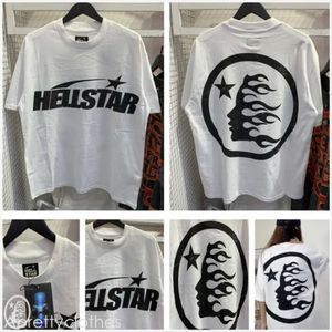 Hellstar Designer Shirts Graphic Tee T Wothing Ropa Hipster Vintage Washed Street Graffiti Letras de la camisa Hellstar Hellstar Corto 15