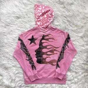 Hellstar Hellstar Shirt Designer Sweats à capuche Sweatshirts à manches longues Vintage lavé et en détresse Monogramme Imprimer Épaissie Athleisure Pulls Graffiti