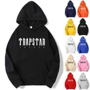 TRAPSTAR Hoodies voor heren Kleurrijk trainingspak Heren Desinger White Fox Hoodies met lange mouwen Vrije tijd Sport Set Sweatshirts Broekpak Lente Jogging Trainingspakken