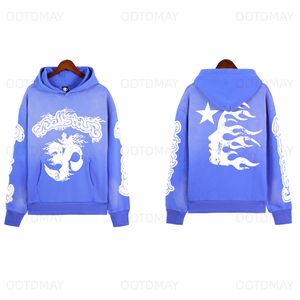 Hellstar Sweat à capuche pour hommes et femmes Designer Sweat à capuche Femmes Hellstars Survêtements American Casual Haut-parleur Sweatshirts Pantalons Set Taille S-XL q4