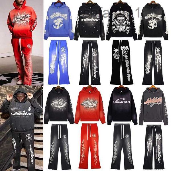 Hellstar Sweats à capuche Designer Sweat à capuche Hommes Femmes Mode Streetwear Nouvelle Arrivée 480g Qualité Coton Top Version En Gros 2 Pièces 10% KA83