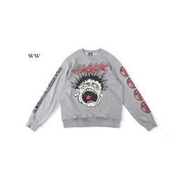 Hellstar Sweats à capuche pour hommes Sweatshirts High Street Fleece Y2K À capuche Graphique Harajuku Stranger Things Oversize Perdre Chaud Pull Sweatshirts Lâche Hip Hop Hoody 2130