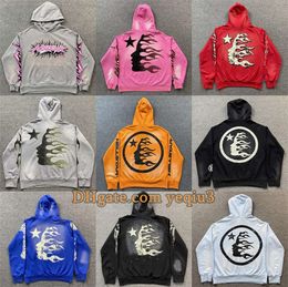 Sudaderas con capucha Hellstar Sudaderas con capucha de diseñador para hombre ins Calle con capucha Calidad de moda Sudaderas con capucha Diseño Sudadera con capucha para mujer Sudadera con capucha unisex Traje deportivo Retro vintage hombres chándales hs