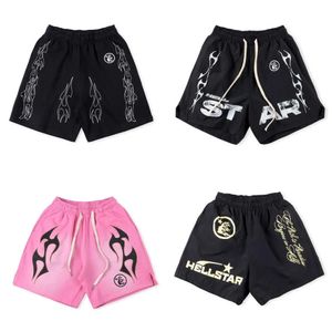 Hellstar Men Designer Shorts décontractés Basketball plage Running Fiess