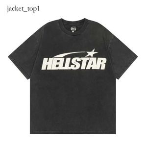 Hellstar Heren T-shirts Nieuw Trendy Hellstar Shirt Korte mouw T-shirt Heren Dames Hoge kwaliteit streetwear Hip Hop Mode T-shirt Hell Star Hellstar Kort 6482