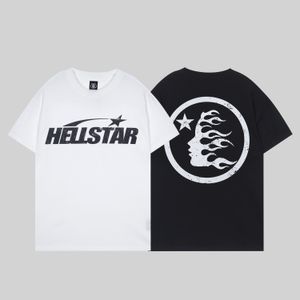 Hellstar Mens T-shirts T-shirts de haute qualité Chemiser des créateurs pour hommes vêtements d'été couples en coton Tee Femmes décontractées