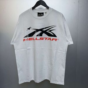 Hellstar Shirt Designer Shirts Cotton Shirts Men Plus Tees T Rapper lavage gris Gray Craft Unisexe Tshirts Tops High Street Retro Women T-shirt Us S-XL Hell Star 297