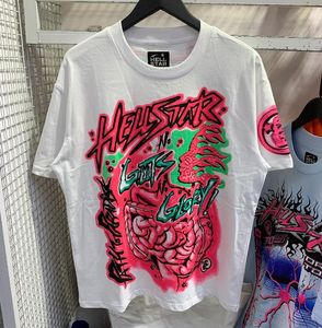 Hellstar Shirt Hoodie Broek Trainingspak Joggingbroek Mode Mouw Man Tee Vrouw Kleding Kleding Cartoon Grafische Punk Rock Graffiti Letters