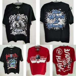 Hellstar shirt Heren t shirt Designer shirt Zomer Nieuwe Casual shirts Losse Sport t-shirts Katoen Geborduurd Hip Hop Stijl Straat Shirt US S-XL