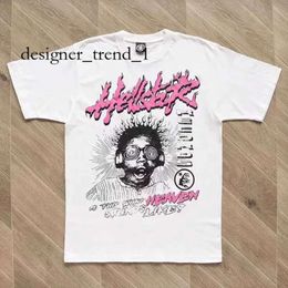 Hellstar Shirt T-shirts pour hommes Hellstar Designer T-shirt Sound Like Heaven Tee Hommes Femmes Streetwear T-shirt de haute qualité 100% T-shirt gothique décontracté à manches courtes 7562