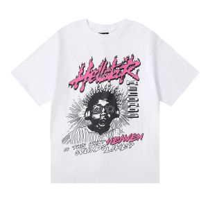 Hellstar Shirt Summer Nouveau créateur T-shirt Styles féminins pour hommes Soufflant de style hip-hop confortable