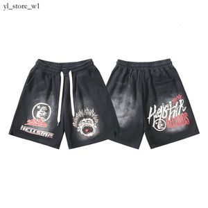 Hellstar Short Men's Shorts Hellstar Studios suena como Heaven Men Hell Star Short Shortwightweight y transpirable Calidad Drawstring Breeches de gran tamaño 7628